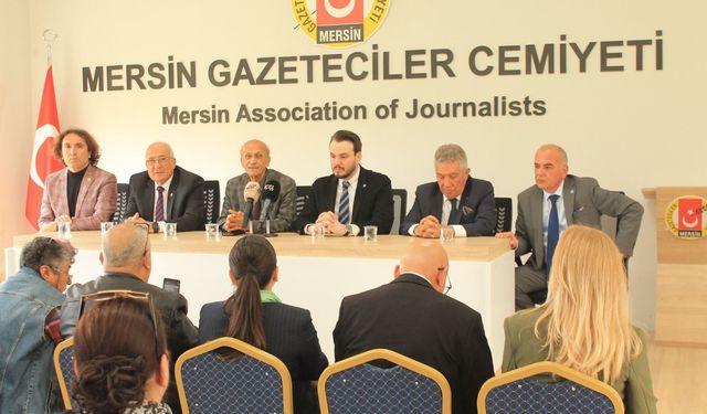 İYİ Parti kurmayları Mersin basınıyla buluştu