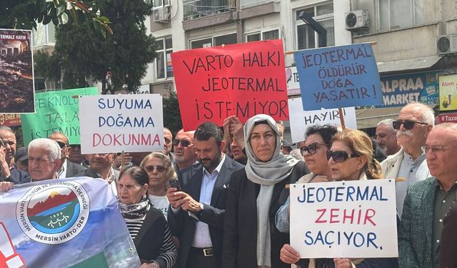 Mersin’de Varto için ekoloji nöbeti