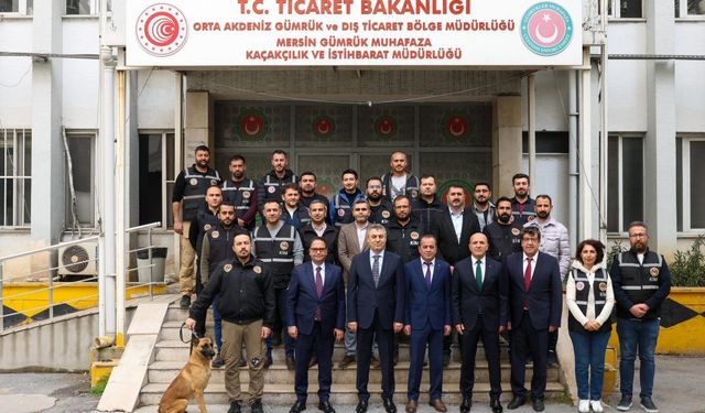 Mersin Limanı’nda zehir tacirlerine darbe