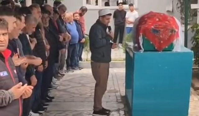 Genç kız gelinlik ve duvakla son yolculuğuna uğurlandı