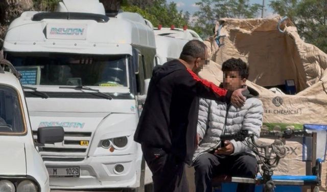 Trafikte yol kesti, tehditler savurdu