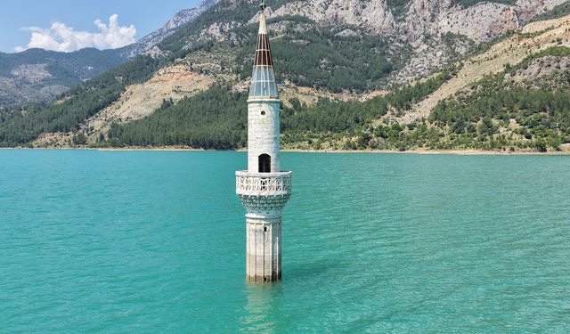 Sular altında bir köy: Minare, geçmişin tek tanığı olarak ayakta