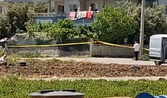 Tarsus’ta sarımsak tarlasındaki cisim paniğe yol açtı