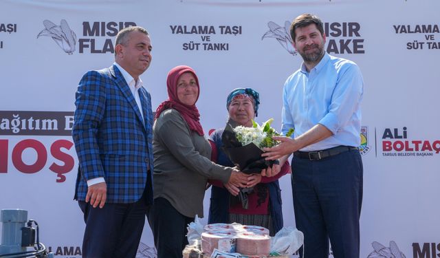 Tarsus’ta üreticiye çok yönlü destek paketi