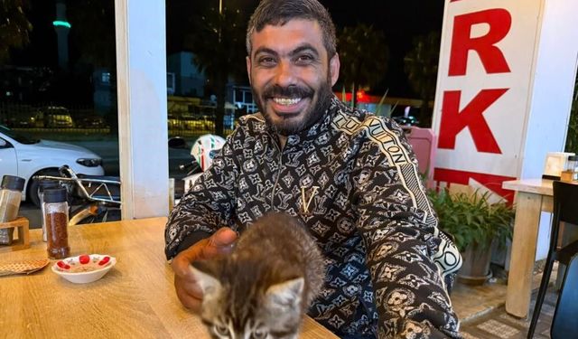Yavru kedi madde bağımlılığındaki genci hayata bağladı