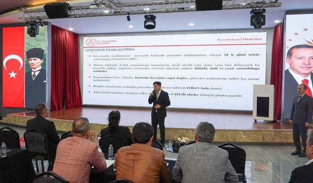 Mersin'de "Disiplin, Ödül ve Etik Semineri" düzenlendi