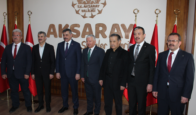 Bakan Çiftçi, Aksaray'da ziyaretlerde bulundu
