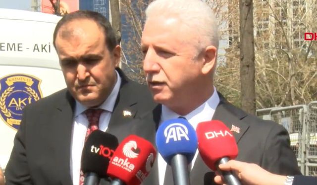 Vali Gül olay yerinde açıklama yaptı