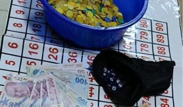 Adana'da kumar operasyonu