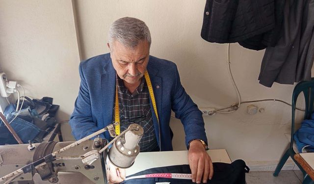 Hataylı 46 yıllık terzi ‘Meslek yok olmasın’ istiyor