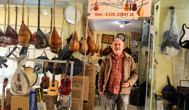 Hüseyin Ün her anını müzikle dolu yaşıyor