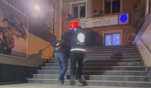 Polis yeleğiyle sosyal medyada yayın yapan şüpheli yakalandı