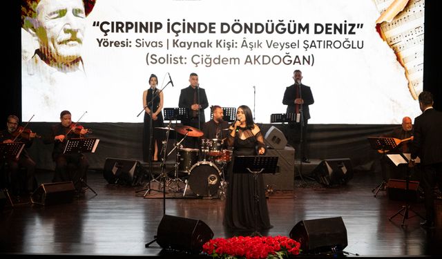 Mersin Büyükşehir’den usta ozan Aşık Veysel’e vefa gecesi