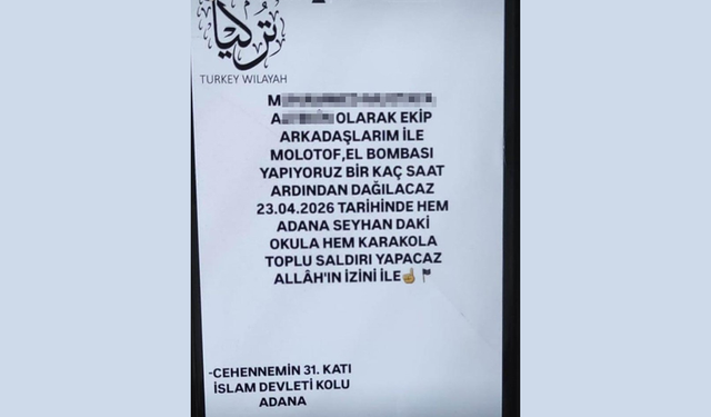 Sosyal medyadan "saldırı yapacağız" paylaşımına gözaltı