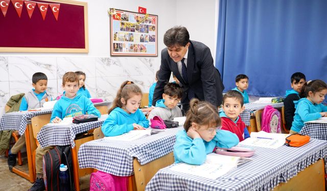 İl Milli Eğitim Müdürü Özdemir'den okullara ziyaret