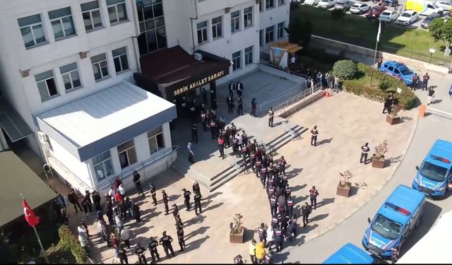 11 ilde organize suç örgütüne yönelik operasyon düzenlendi