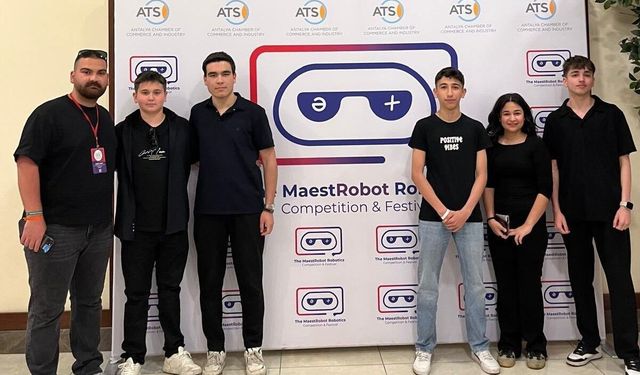 Mersin OSB Şişecam MTAL Robotikte Türkiye Şampiyonu oldu
