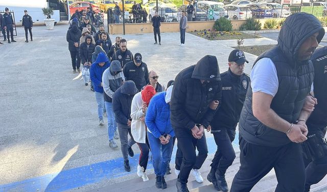 Yasa dışı bahis çetesine eş zamanlı baskın