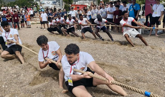 Silifke’de halat çekme turnuvası