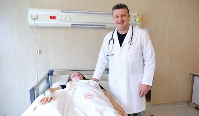 Ukraynalı hasta şifayı Mersin'de buldu