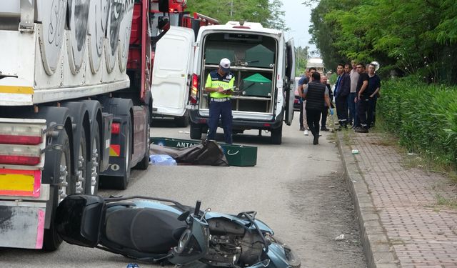 Tırın altında kalan 19 yaşındaki genç hayatını kaybetti