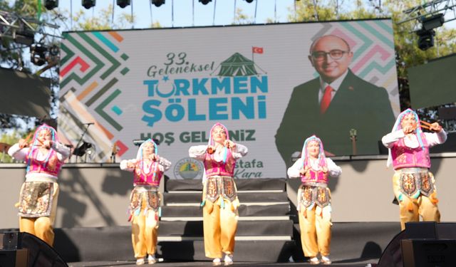 Erdemli’de Türkmen Şöleni’nde kültür ve kardeşlik buluşması