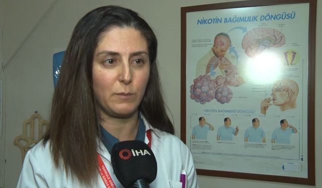 "Giderek sigara kullanımlarımız artıyor, başlama yaşı düşüyor"