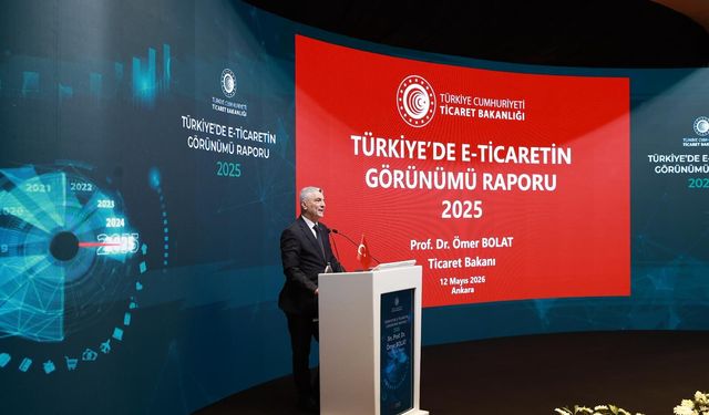 Bakan Bolat: "e-ticaret hacmi 4 trilyon 567 milyar liraya ulaştı"