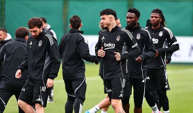 Beşiktaş, Konyaspor maçının hazırlıklarını tamamladı