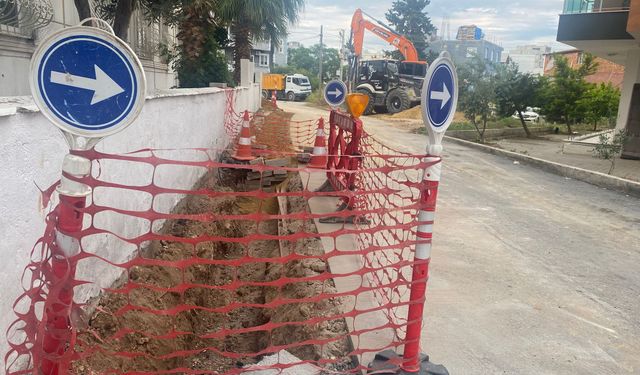 Çiftlikköy'de altyapı çalışmaları başladı