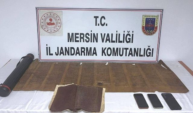 Tarihi eser kaçakçılığı yapan 2 kişi yakalandı
