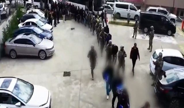 22 ilde organize suç örgütlerine yönelik operasyon düzenlendi