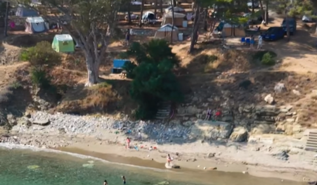 Mersin sahillerinde çadır kampla ekonomik tatil formülü