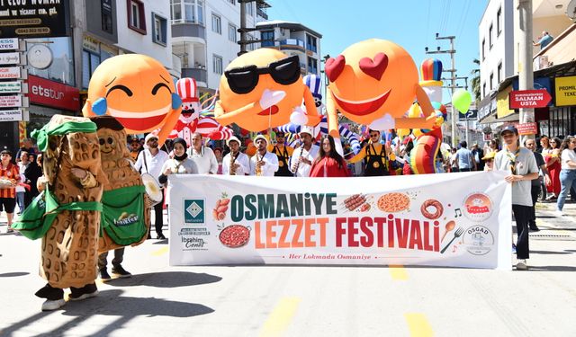 Osmaniye’de 'Lezzet Festivali’ renkli görüntülerle başladı