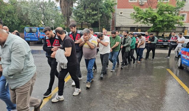 7 ildeki 'sahte rapor' operasyonunda 38 tutuklama