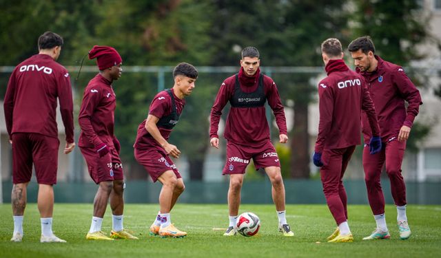 Trabzonspor’da Beşiktaş maçı hazırlıkları devam ediyor