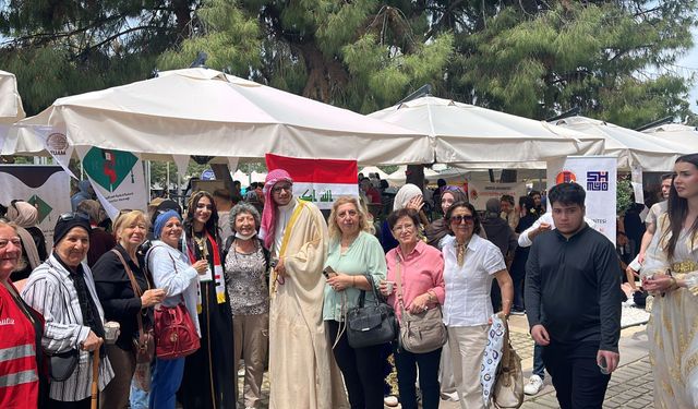 Mersin Üniversitesi kampüsünde renkli festival coşkusu