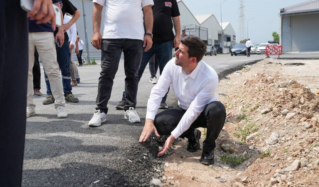 Tarsus Kemalpaşa Sanayi Sitesi'nde 23 Sokak Yenileniyor