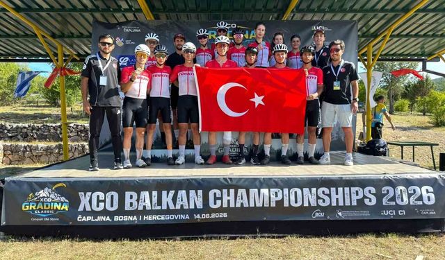 Düşmesine rağmen pes etmedi, Balkan ikincisi oldu