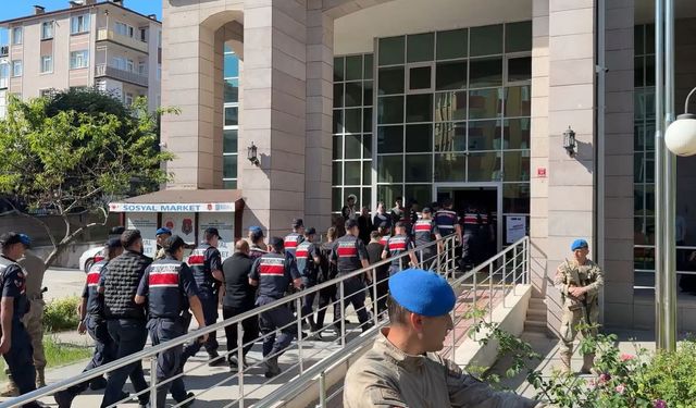 24 ilde organize suç örgütüne yönelik operasyon düzenlendi