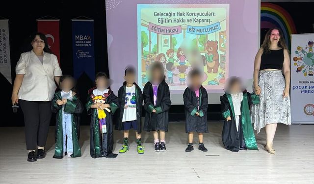 Anaokulunda beden sınırları ve avukatlık mesleği anlatıldı