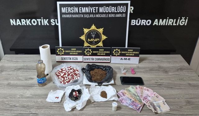 Anamur’da zehir tacirine polis darbesi
