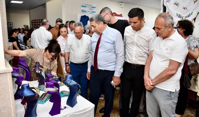 Silifke Halk Eğitimi Merkezi’nden görkemli sergi