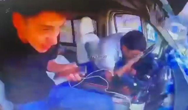 Direksiyon başında uyuya kalan sürücü kazaya neden oldu
