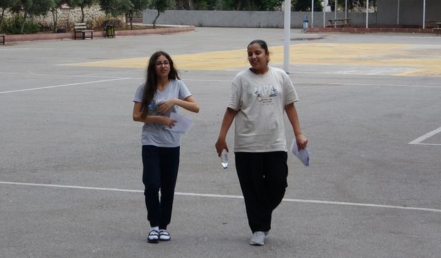 LGS sınavı sona erdi, öğrenciler sınavı değerlendirdi
