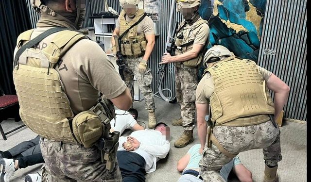 KOM’dan organize suç örgütüne şafak baskını