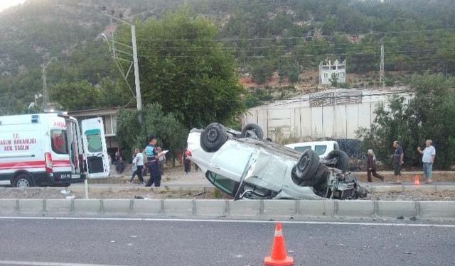 Bozyazı'da korkunç kaza