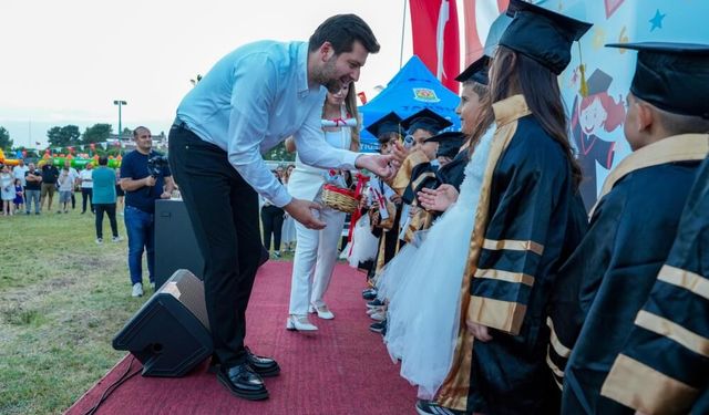 Tarsus Belediyesi kreşlerinde mezuniyet coşkusu