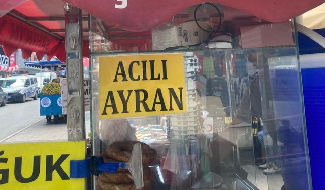 Mersinli vatandaşı şaşırtan acılı ayran kuyruğu