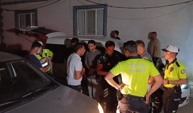 Çevirmede durmayan alkollü sürücüye 710 bin lira ceza